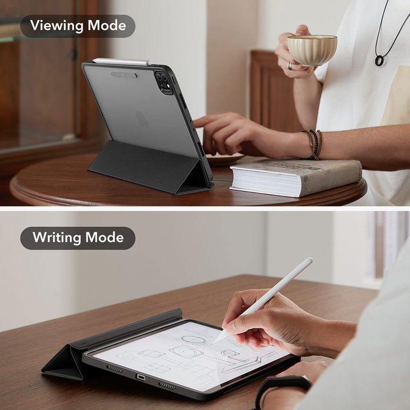 ESR Ascend Hybrid Case - Apple iPad Pro 12.9 Gen 6/5/4/3 (2018-2022) / Jelly Black Accessories > Mobiles & Tablets >