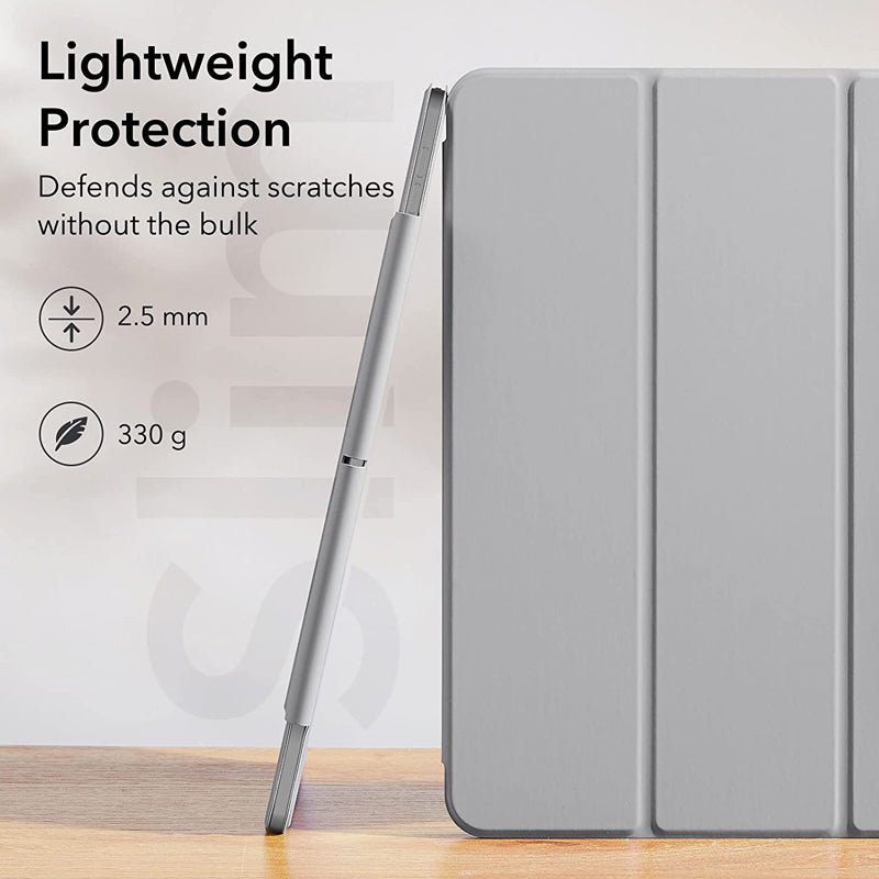 ESR Ascend Trifold Case - Apple iPad Pro 12.9 Gen 6/5/4/3 (2018-2022) / Silver Gray Accessories > Mobiles & Tablets >