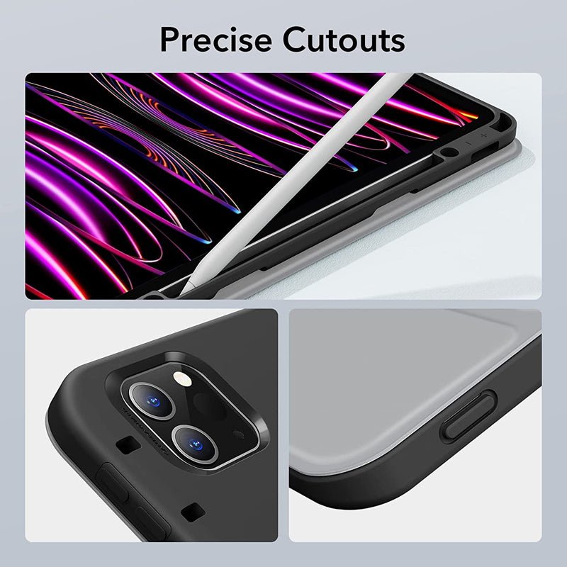 ESR Rebound Pencil Case - Apple iPad Pro 12.9 Gen 6/5/4/3 (2018-2022) / Silver Gray Accessories > Mobiles & Tablets >