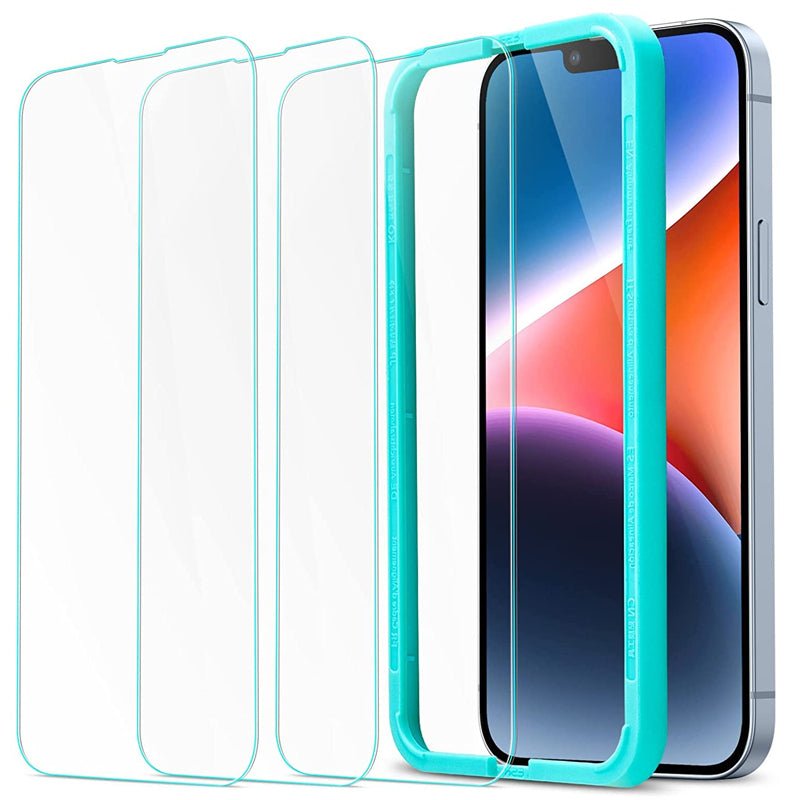 ESRزجاج  صلب زجاج شاشة حامي - ابل ايفون  بلس  14 / 13 برو ماكس - شفاف اكسسوارات > هواتف  تابلت >