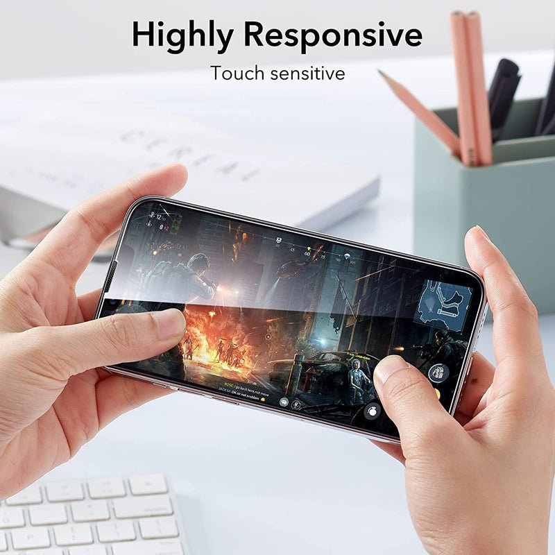 ESRزجاج  صلب زجاج شاشة حامي - ابل ايفون  بلس  14 / 13 برو ماكس - شفاف اكسسوارات > هواتف  تابلت >