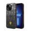 Ferrari iPhone 14 Pro Gradient PC/TPU Case with Allover Scuderia & Dyed Bumper - Black Accessories > Mobiles & Tablets