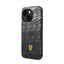 Ferrari iPhone 14 Pro Gradient PC/TPU Case with Allover Scuderia & Dyed Bumper - Black Accessories > Mobiles & Tablets