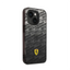 Ferrari iPhone 14 Pro Max Gradient PC/TPU Case with Allover Scuderia & Dyed Bumper - Black Accessories > Mobiles &