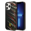 Ferrari iPhone 14 Pro PC/TPU Case with Double Layer Grass Print - Black Accessories > Mobiles & Tablets > Mobiles