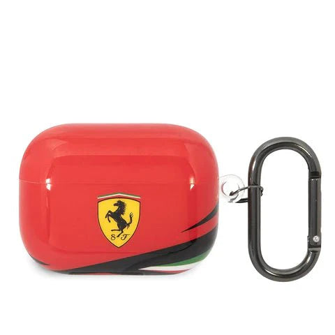 Ferrari Apple Airpods 3 TPU Case - Red Accessories > Mobiles & Tablets > Mobiles