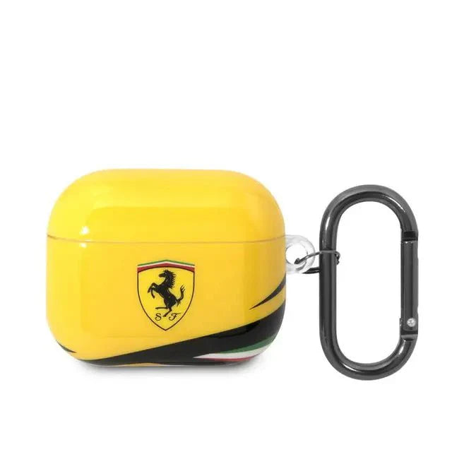 Ferrari Apple Airpods 3 TPU Case - Yellow Accessories > Mobiles & Tablets > Mobiles
