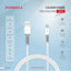 Foneng X66 Qc 1M Fast 3A Data Cable Micro - White