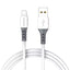 Foneng X66 Qc 2M Fast 3A Lightning Data Cable - White