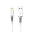 Foneng X66 Qc 2M Fast 3A Lightning Data Cable - White