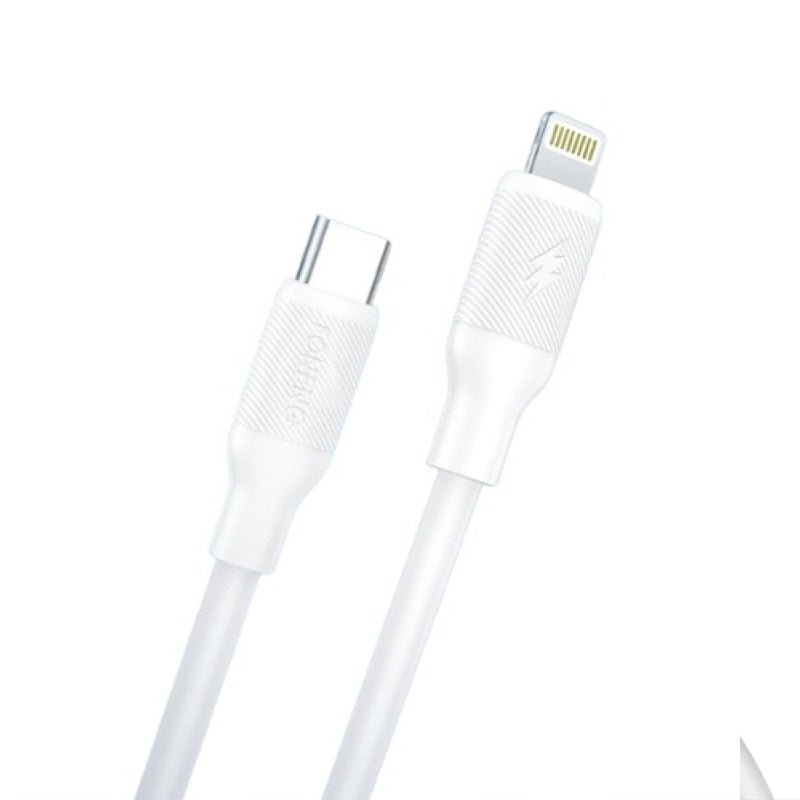 Foneng X80 Type-C to Lightning 27W PD Charging Cable - 1 Meter / White