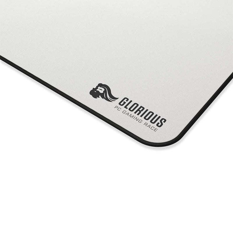 Glorious Extended Gaming Mouse Pad 11"x36" - White Edition