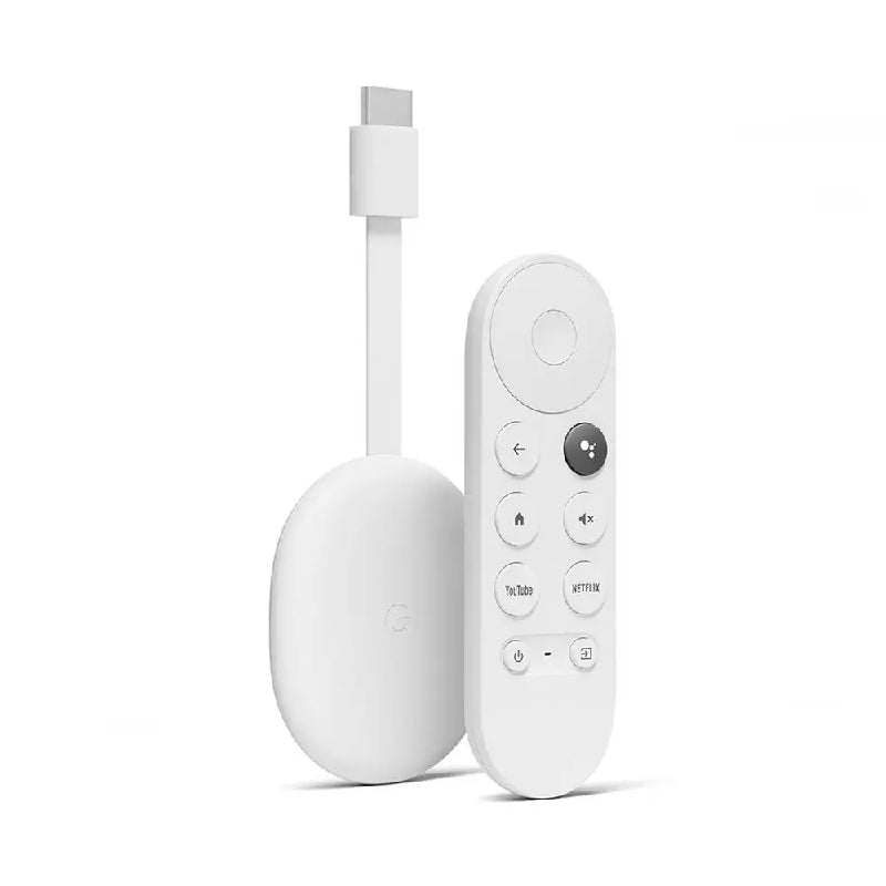 Google Chromecast With Google TV 4K HDR - White