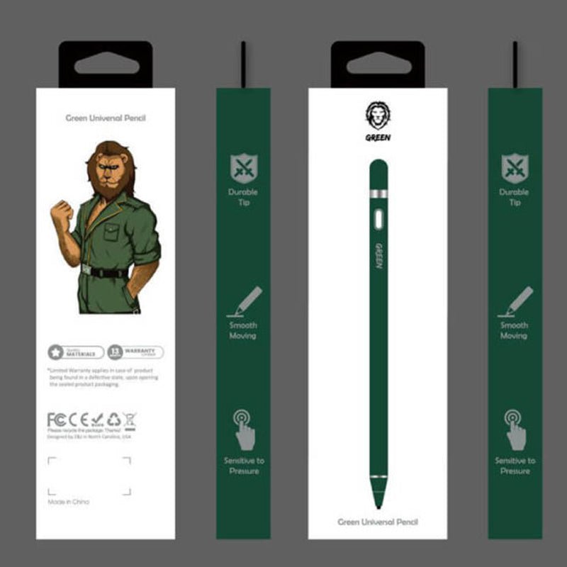 Green Universal Pencil - Stylus / Bluetooth / Green