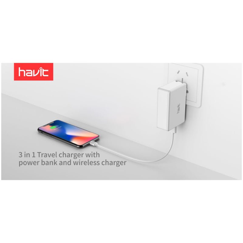 HAVIT H147 Multi-Function Charger - White