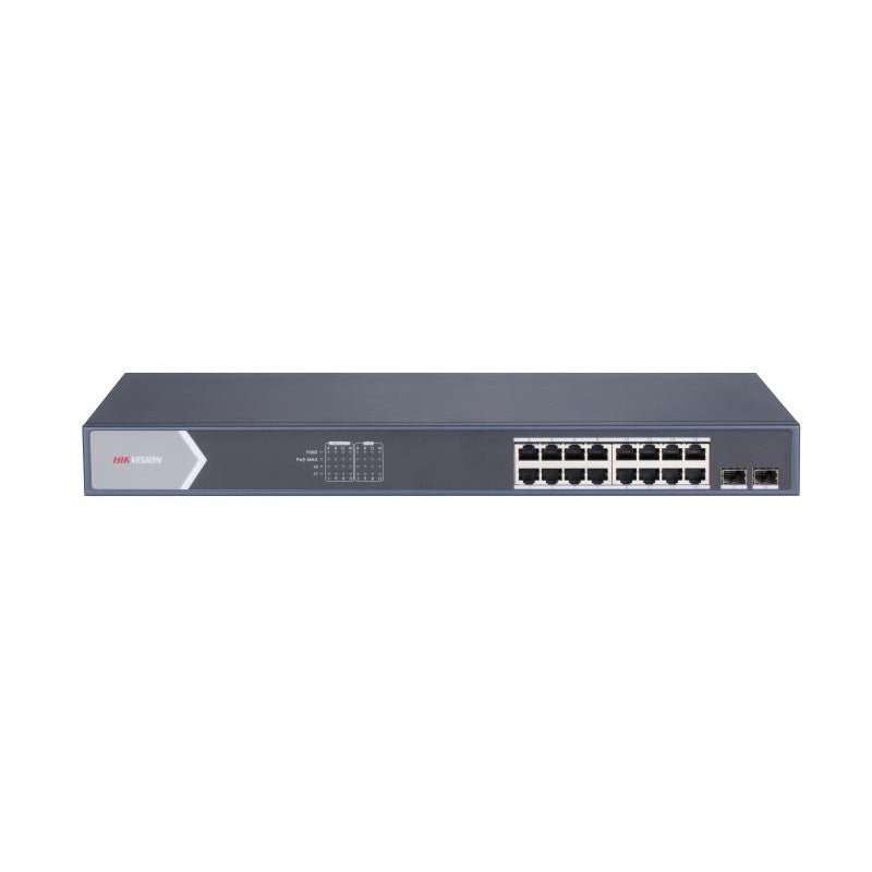 Hikvision 16 Port Gigabit Unmanaged Poe Switch