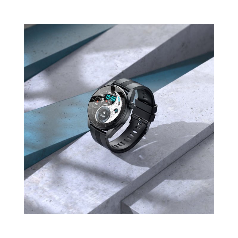 Hoco Smart sports watch Y9 call version - Black Smart Watches