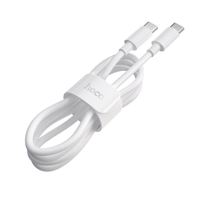 HOCO X51 High-Power Charging Data Sync Cable - USB-C To USB-C / 1.5 Meters / White