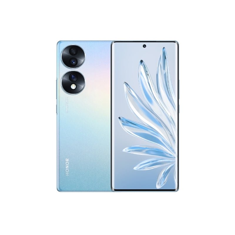 هونر 70 - 256 جيجابايت / / 6.67 بوصة OLED / واي-فاي / 5جي / الصقيع الآيسلندي - هاتف