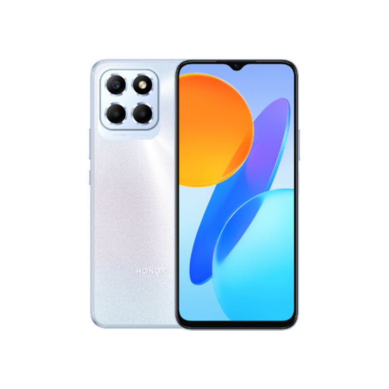 هونر X8 - 128 جيجابايت / 6 جيجابايت / 6.5 بوصة TFT LCD / واي-فاي  5جي  128 جيجابايت / تيتانيوم فضي - هاتف هواتف  تابلت عرض