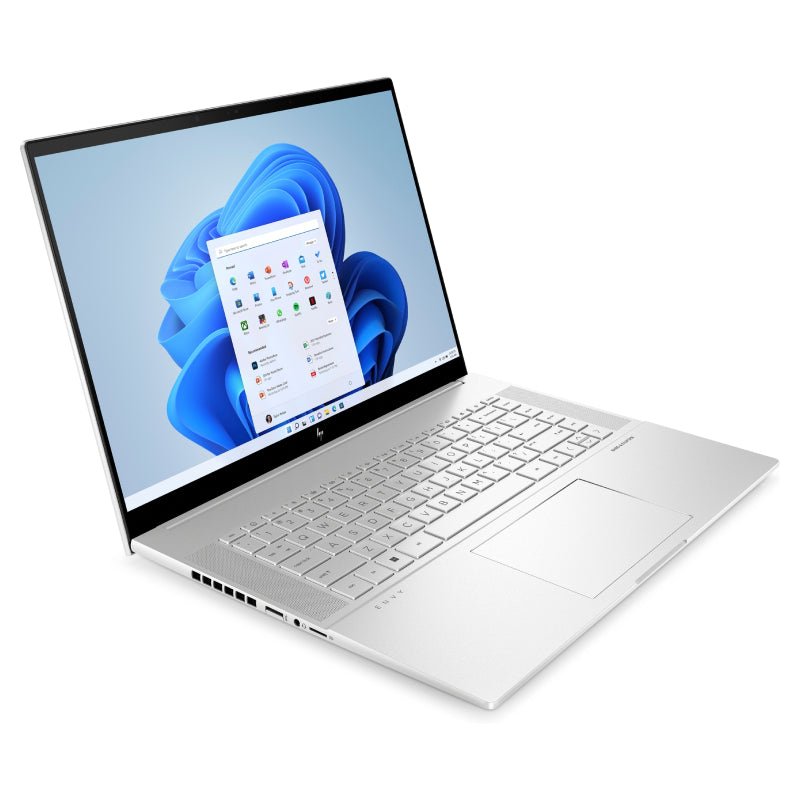 HP ENVY 16-H0056NE - 16" WQXGA / i7 / 16GB / 1TB (NVMe M.2 SSD) / RTX 3060 6GB VGA / Win 11 Home / 1YW / Natural Silver Aluminum - Laptop