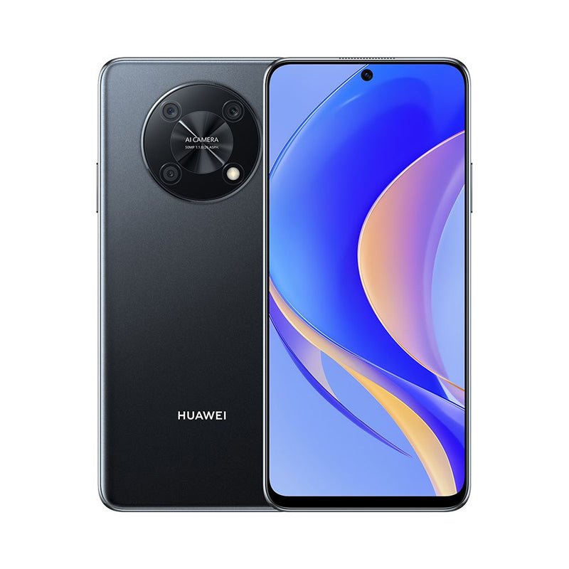 هواوي نوفا - 128 جيجابايت  8 جيجابايت  شاشة OLED مقاس 6.7 بوصة / 4جي  واي-فاي أسود  ميدنايت أسود  هاتف  تابلت  هواتف عرض