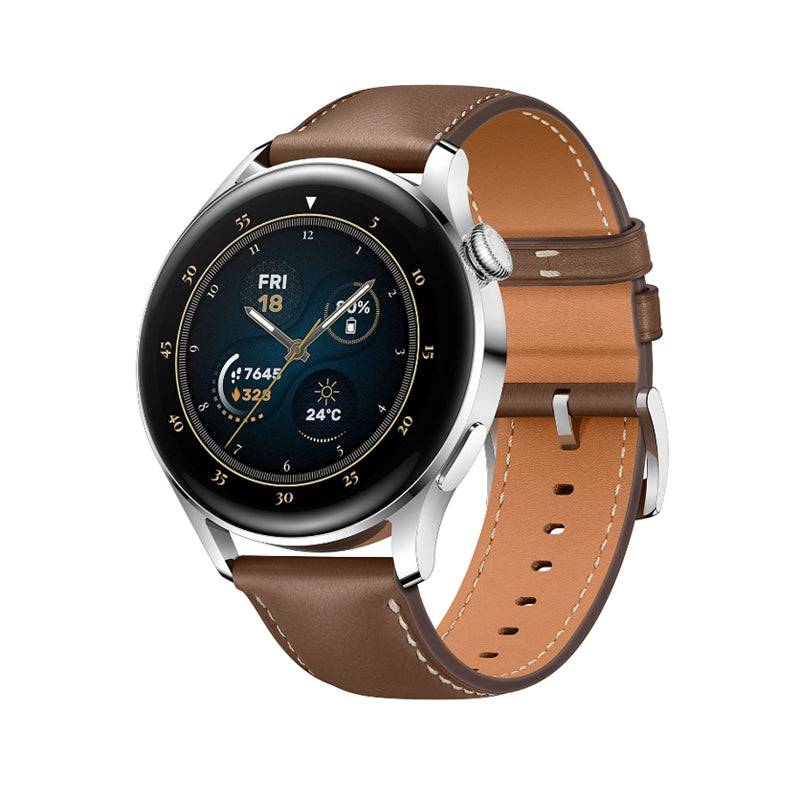 Huawei Watch 3 - 1.43" AMOLED / Bluetooth / Wi-Fi / LTE / Brown