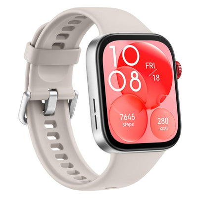 Huawei Watch Fit 3 - 1.82 inch AMOLED / Bluetooth 5.2 / White Smart Watches