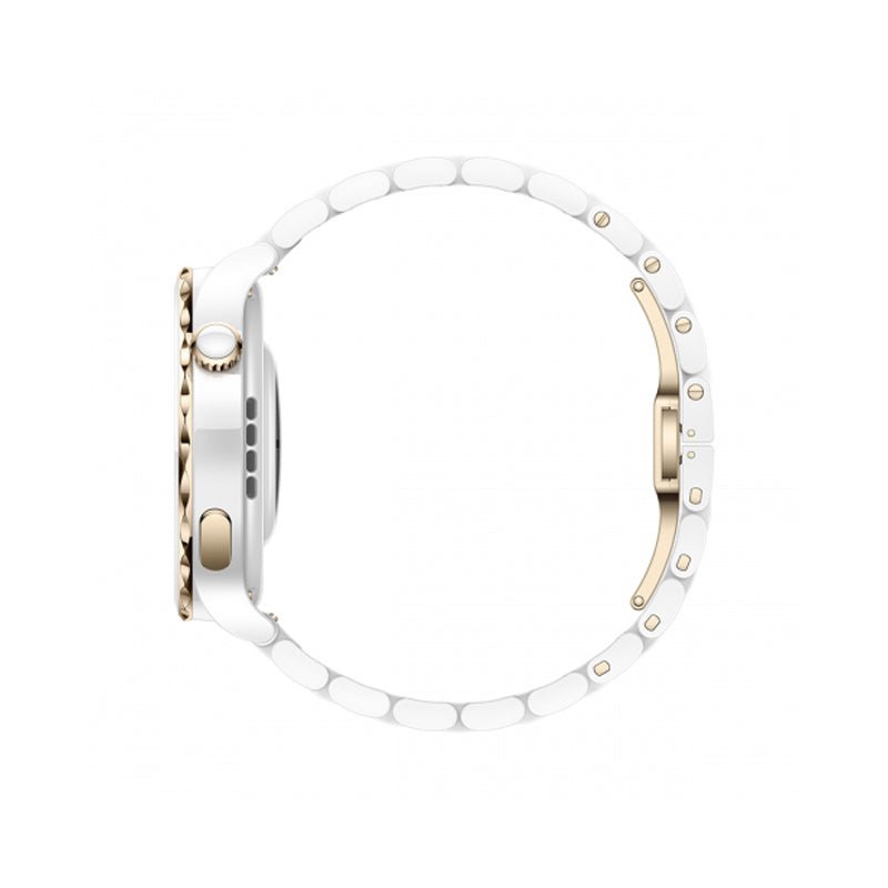 ساعة هواوي جي تي 3 برو Frigga الذكية - 1.32 " أموليد / 43 مم / بلوتوث / أبيض