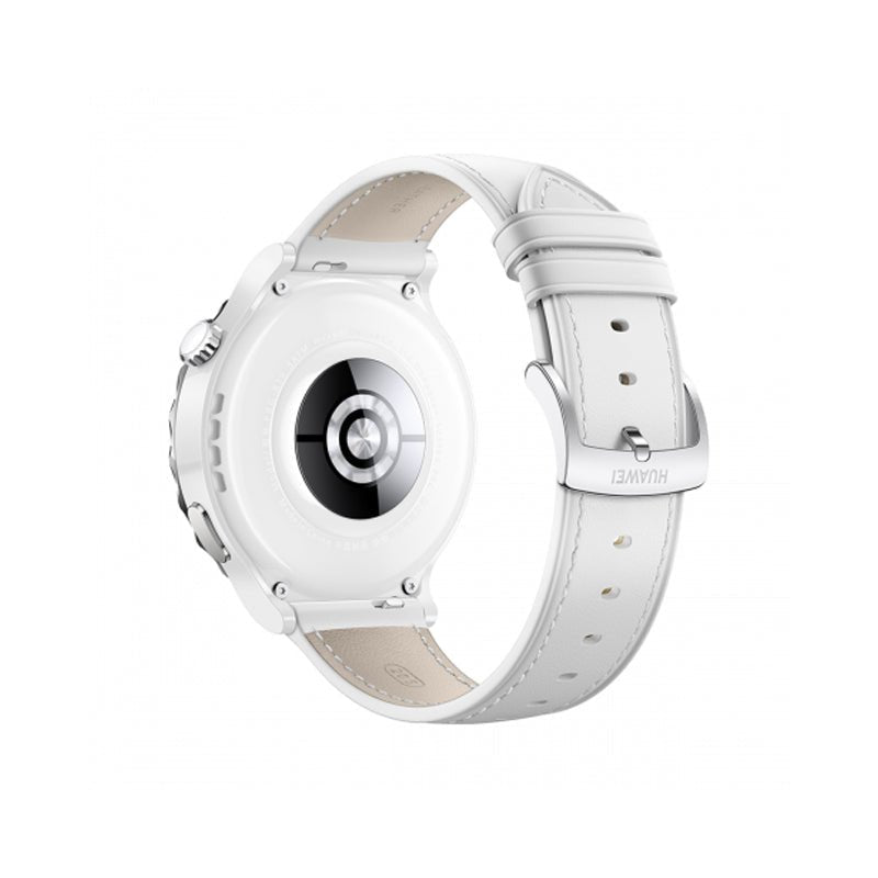 هواوي ساعة جي تي 3 برو فريججا ساعة ذكية - 1.32 بوصة أموليد / 43 مم / بلوتوث / أبيض جلد