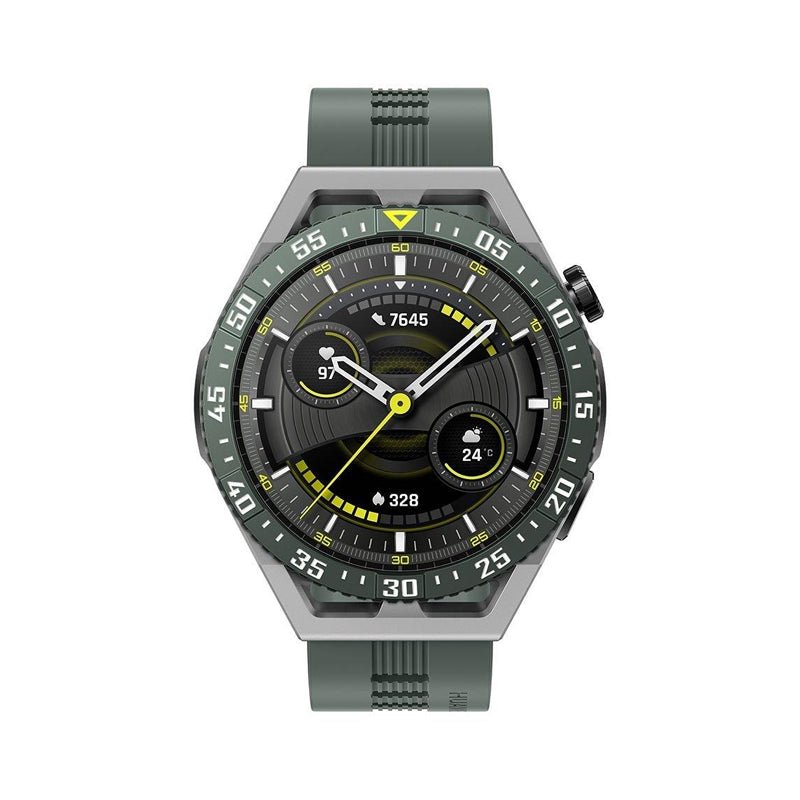 هواوي ساعة جي تي 3 سي ساعة ذكية - 1.43 بوصة أموليد / 46 ملم / بلوتوث / وايلدرنيس أخضر ذكي ساعات