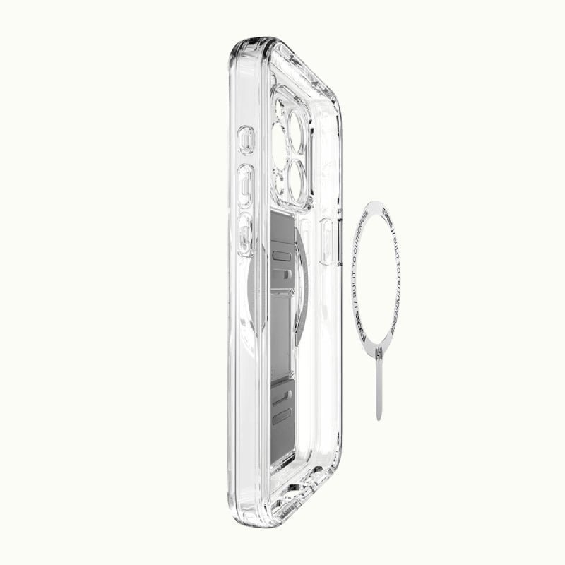 Itskins Avana Magsafe Grip-It Series Case With Camera Lens Protector - iPhone 15 Pro / Clear