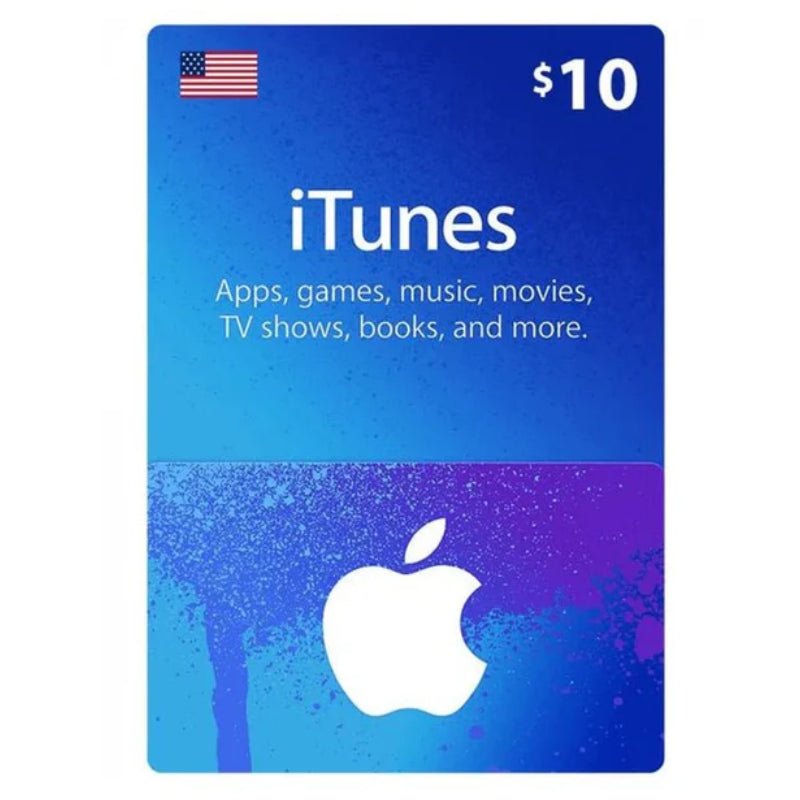 iTunes Gift Card $10 (US) Digital Card