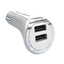 iWalk Dolphin Car Charger With Lightning Cable - USB-3.4A / White