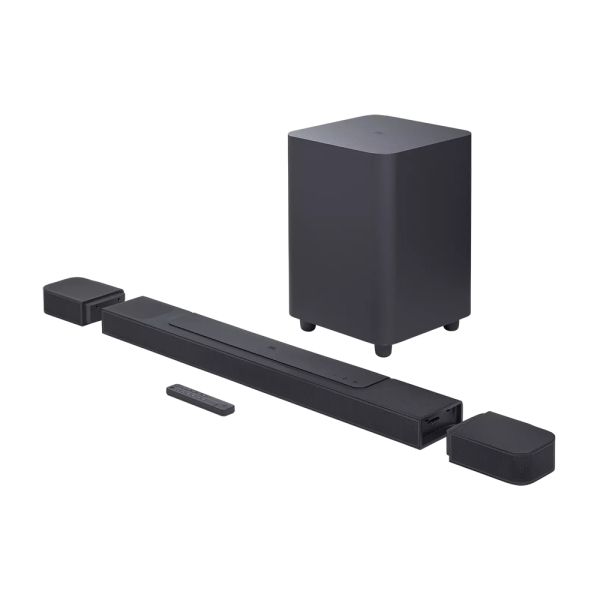 JBL Bar 1000 7.1.4 Channel Soundbar With Wireless Subwoofer - 880W / Wireless / Black