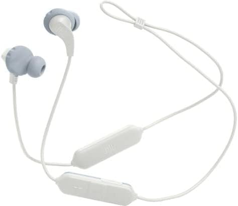 JBL Endurance Run BT Sweatproof Wireless In-Ear Sport Headphones - White