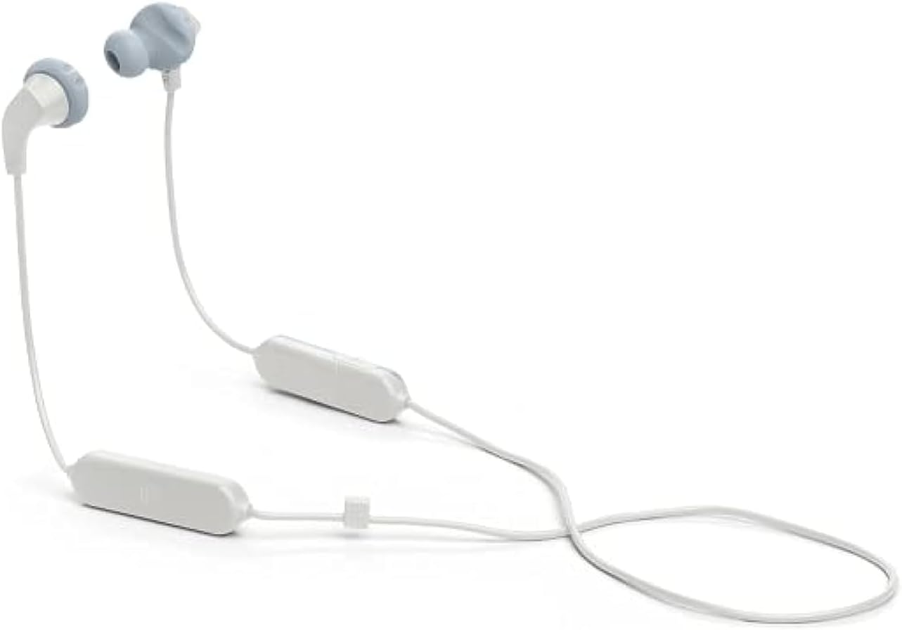 JBL Endurance Run BT Sweatproof Wireless In-Ear Sport Headphones - White