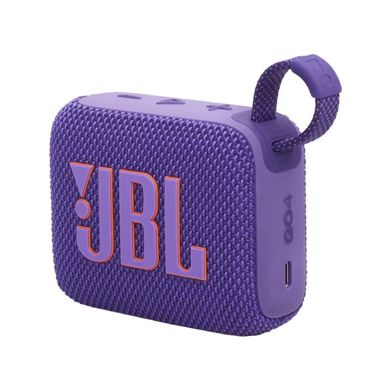 JBL Go 4 Ultra-Portable Bluetooth Speaker - 5.3 / Purple