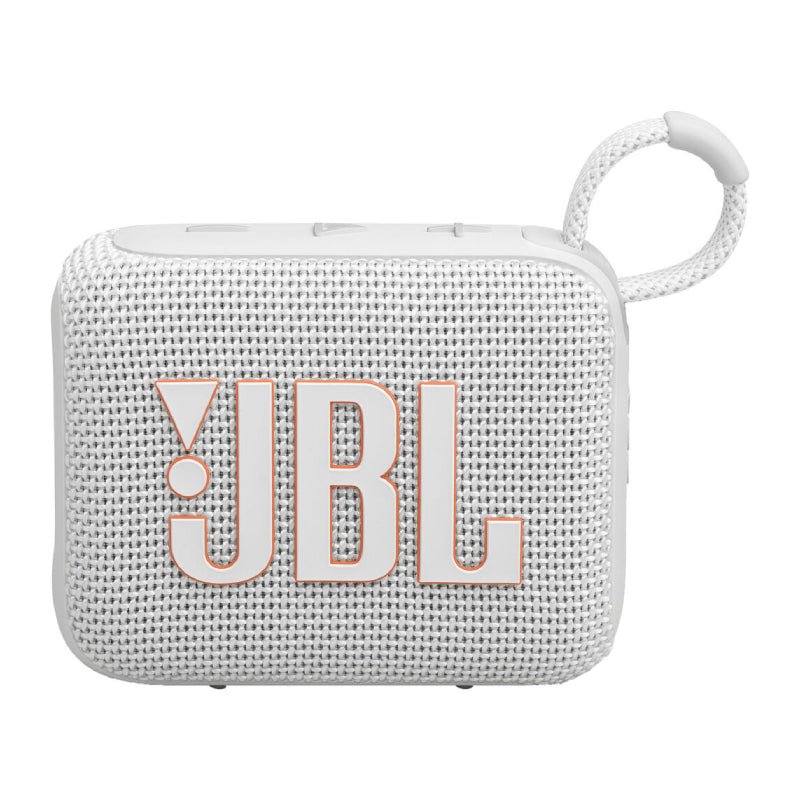 JBL Go 4 Ultra-Portable Bluetooth Speaker - 5.3 / White