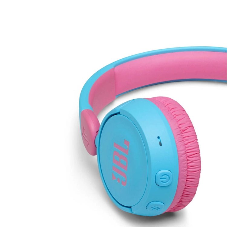 JBL JR 310 BT Bluetooth Wireless Kids Headphone - Over-ear / Wireless / Blue