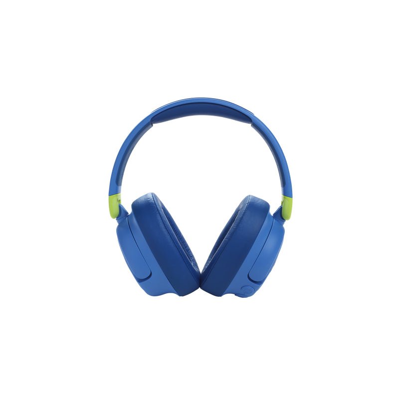 JBL JR 460NC Bluetooth Wireless Kids Headphone - Over-ear / Wireless / Blue