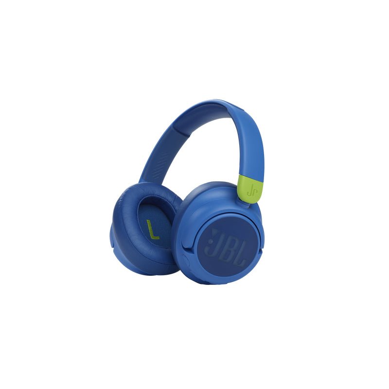 JBL JR 460NC Bluetooth Wireless Kids Headphone - Over-ear / Wireless / Blue