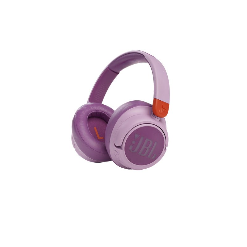 JBL JR 460NC Bluetooth Wireless Kids Headphone - Over-ear / Wireless / Pink