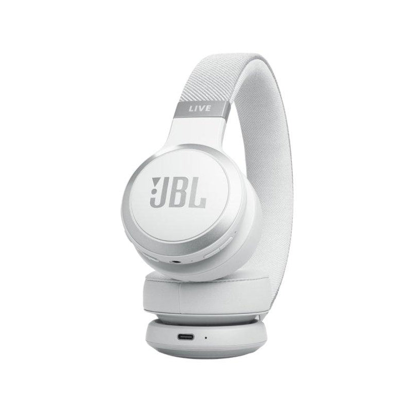 JBL Live 670NC Wireless Noise Cancelling Headphone - Over-ear / Wireless / White