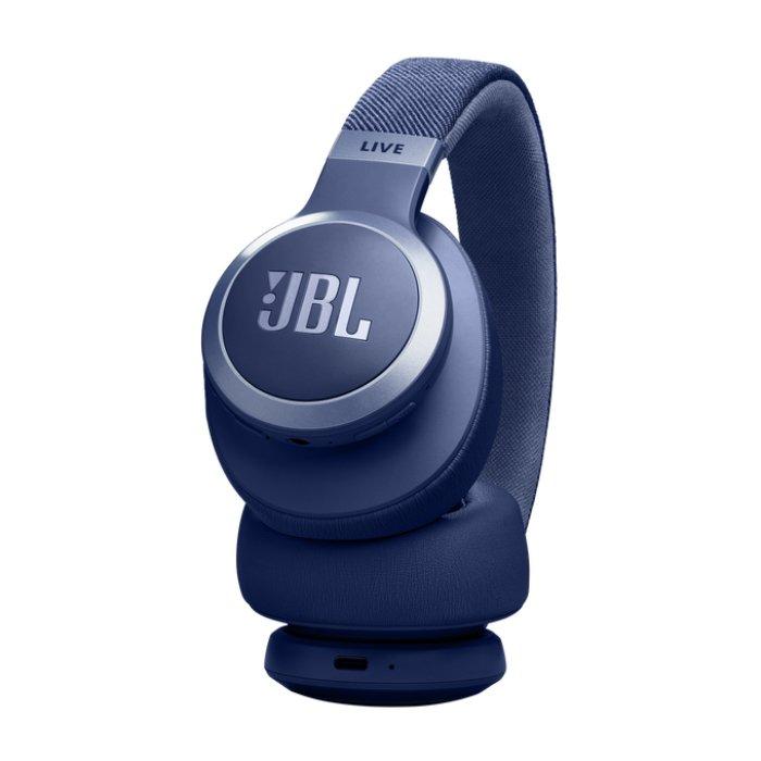 JBL Live 770NC Wireless Noise Cancelling Headphone - Over-ear / Wireless / Blue