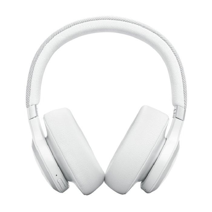 JBL Live 770NC Wireless Noise Cancelling Headphone - Over-ear / Wireless / White