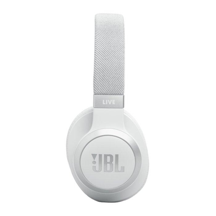 JBL Live 770NC Wireless Noise Cancelling Headphone - Over-ear / Wireless / White