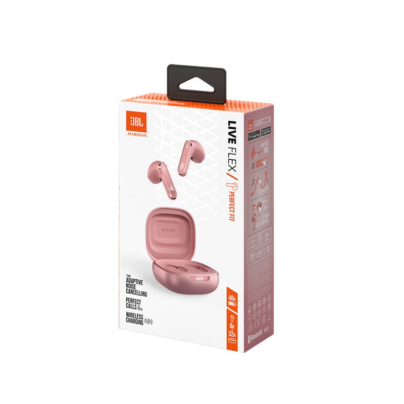 JBL Live Flex Bluetooth Wireless Earbuds - In-Ear / Wireless / Rose