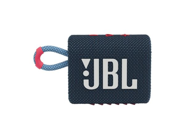 JBL Portable Bluetooth Speaker Go 3 - Blue/Pink