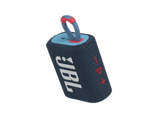 JBL Portable Bluetooth Speaker Go 3 - Blue/Pink